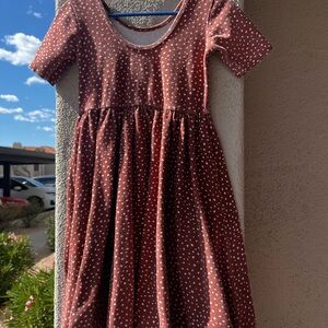 Alice + Ames Charming Polka Dot Kids Dress made in usa